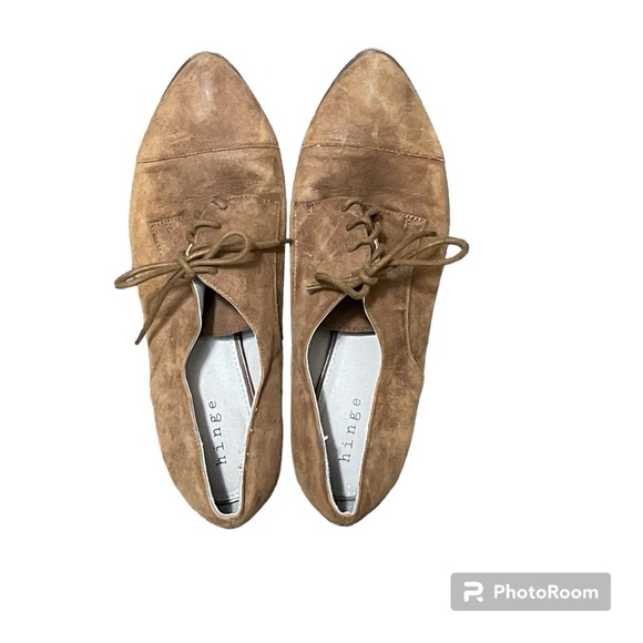 Hinge leather Oxford. Size 11. Brown - Picture 6 of 9
